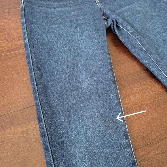 Everlane High Rise Skinny Ankle Length Stretch Denim Jeans Womens Size 23 Waist - Picture 5 of 11